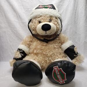 Harley Davidson Teddy Bear 17" Plush Toy Hat Boots Biker